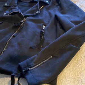 Super cute & trendy black soft coat